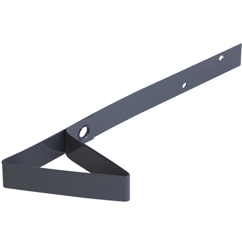 Снегозадержатель для мягкой кровли серый