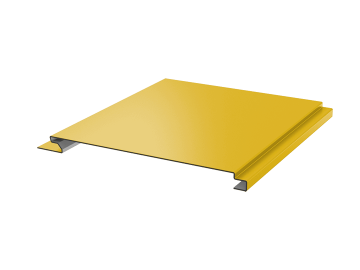 Панель фасадная ПФ-2А 175/200 0.45 ПЭ RAL1018 цинково-желтый