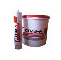 Герметик для наружных работ акрилатный Стиз-А однокомпонентный, белый, пл. ведро, 7кг