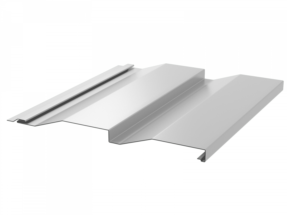 Сайдинг кораб доска 228/255 0.5 RAL9003 сигнально-белый