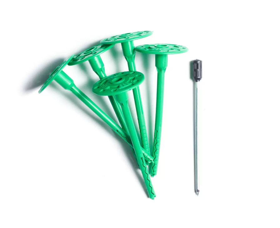 Дюбель для теплоизоляции 8х215мм BOGIRUS без гвоздя (400шт/уп)