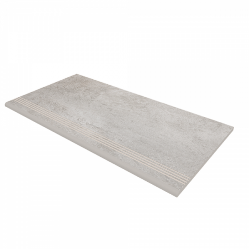 Ступень из керамогранита Traffic Grey TF01 30х60 Traffic
