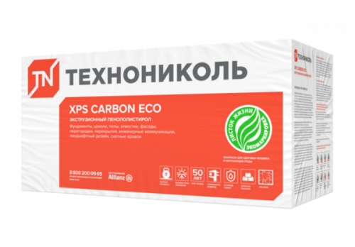 XPS ТЕХНОНИКОЛЬ CARBON ЕСО 1180х580х100 мм (4 плиты; 0,27376 куб.м)